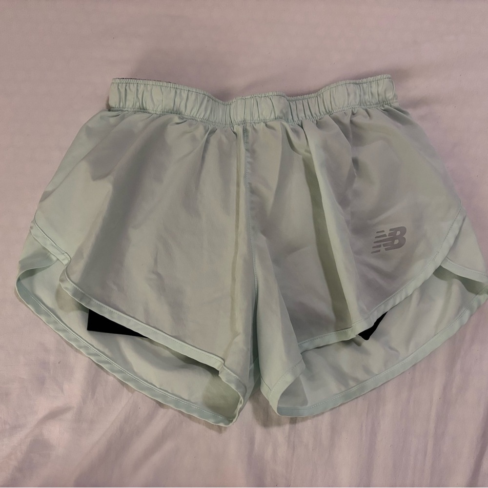 New Balance Gray Athletic Shorts Lightweight and Comfortable
